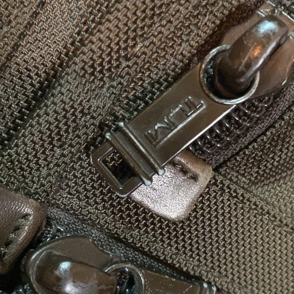 Tumi 2-way business bag briefcase organizer brief Brown - Picture 6 of 17